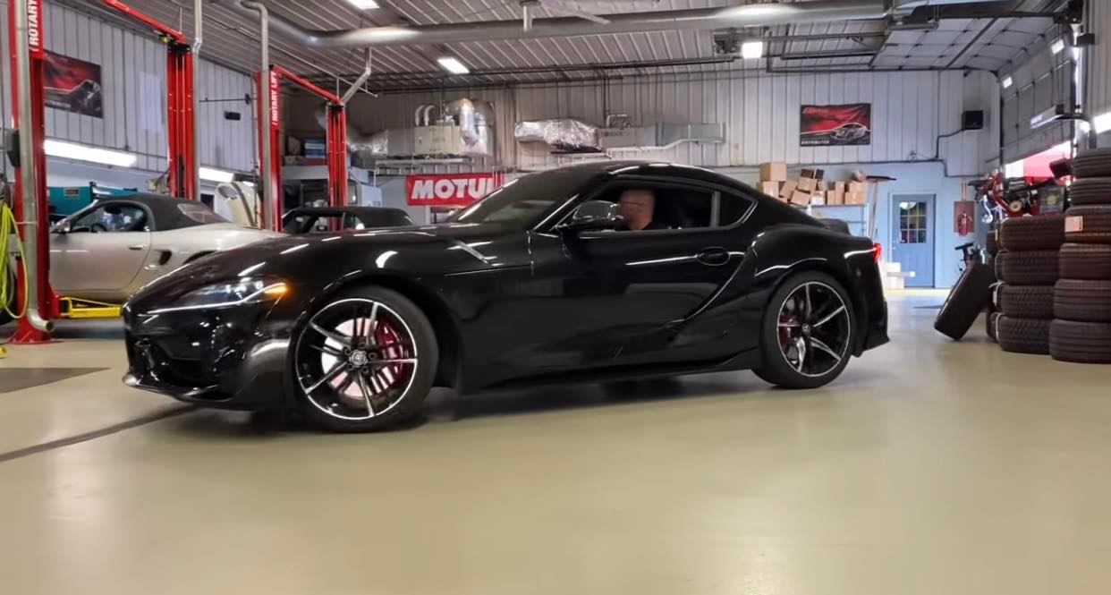 Magnaflow Exhaust Install on a 2021 Toyota Supra 